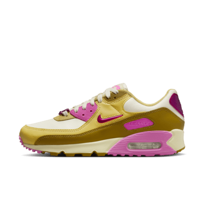 Nike air max pink yellow on sale